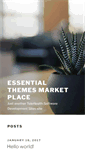 Mobile Screenshot of essentialthemes.com